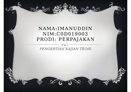 picture_Landasan Komunikasi 4261 | Pengertian Kajian Teori