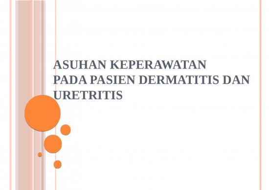 picture_Askep Dermatitis Dan Uretritis
