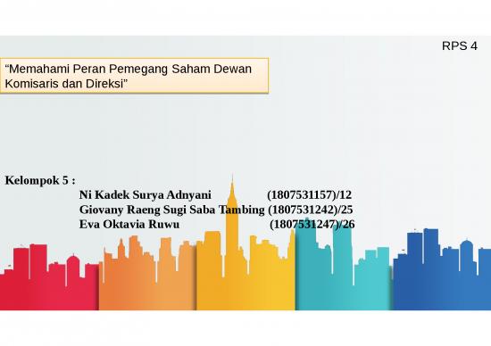 picture_Corporate Governance - Memahami Peran Pemegang Saham Dewan Komisaris Dan Direksi