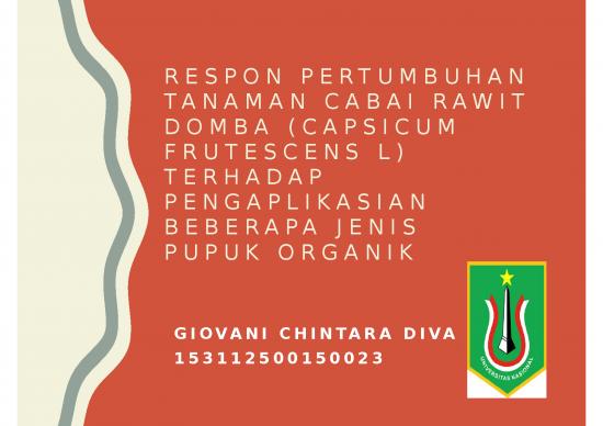 picture Presentasi Usaha Ppt 4443 | Cabai Rawit Domba - Respon Pertumbuhan Tanaman Cabai Rawit Domba Capsicum Frutescens L Terhadap Pengaplikasian Beberapa Jenis Pupuk Organik picture Presentasi Usaha Ppt 4443 | Cabai Rawit Domba - Respon Pertumbuhan Tanaman Cabai Rawit Domba Capsicum Frutescens L Terhadap Pengaplikasian Beberapa Jenis Pupuk Organik