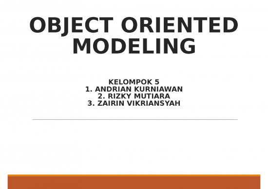 picture_Kebijakan Ppt 4469 | Object Oriented Modeling - Mengorganisasi Perangkat Lunak Sebagai Kumpulan Dari Objek Tertentu Yang Memiliki Struktur Data Dan Perilakunya