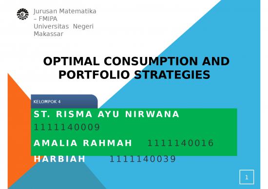 picture Portfolio Spreadsheet 4471 | Optimal Consumption And Portfolio Strategies