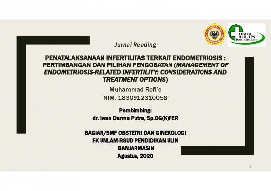 picture Jurnal Pendidikan Pdf 4549 | Jurnal Reading - Penatalaksanaan Infertilitas Terkait Endometriosis - Pertimbangan Dan Pilihan Pengobatan