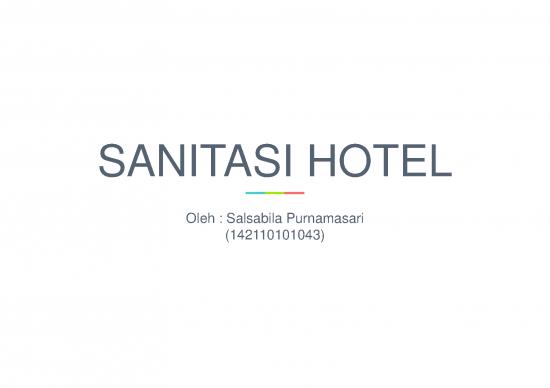 picture1_Presentasi Usaha 4596 | Sanitasi Hotel - Aturan Perhotelan