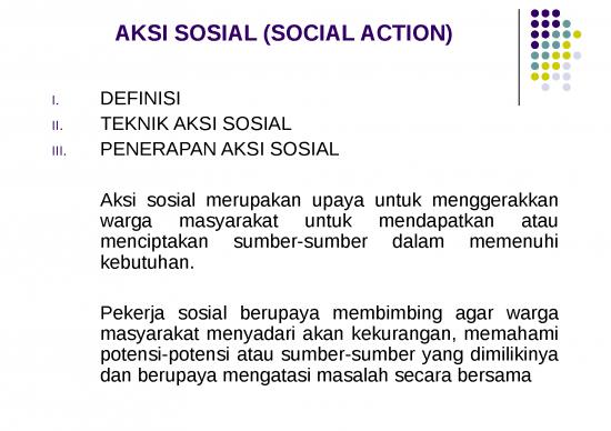 picture_Presentasi Usaha Ppt 4605 | Aksi Sosial - Kegiatan Yang Terkoordinasikan Untuk Mencapai Tujuan Perubahan Kelembagaan - Social Action
