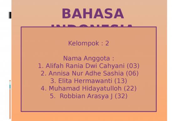 picture Contoh Laporan Penelitian 4629 | Teks Laporan Dan Teks Eksposisi - Bahasa Indonesia