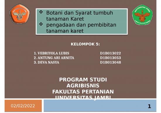 picture1_Tanaman Karet - Pengadaan Dan Pembibitan Tanaman Karet