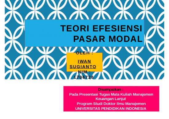 picture_Market Ppt 4741 | Teori Efesiensi Pasar Modal