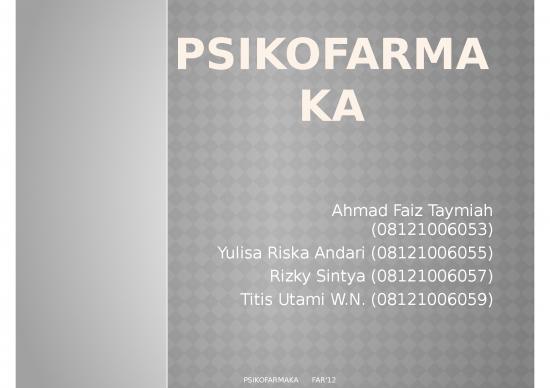 picture Analgesik 4760 | Psikofarmaka - Sekelompok Obat Yang Bekerja Secara Selektif Pada Sistem Saraf Pusat Ssp