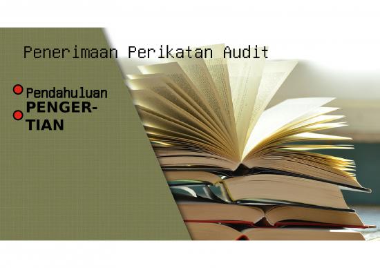 Power Point Laporan Keuangan 4539 | Audit - Prosedur Penerimaan ...