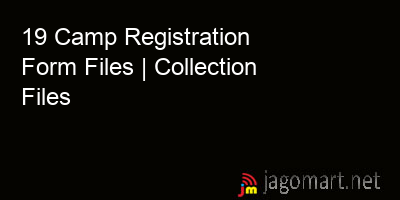 picture 19 Camp Registration Form Files | Collection Files