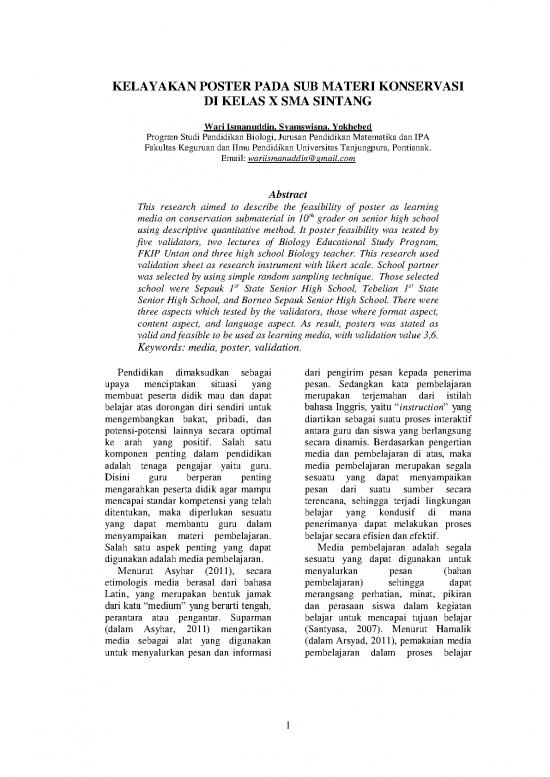 picture Materi - Kelas X Id 26061 | 210336 Kelayakan Poster Pada Sub Materi Konserv