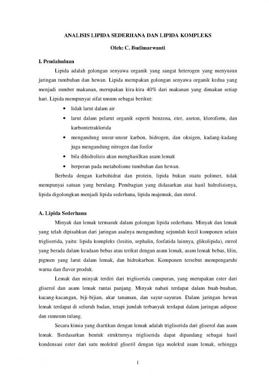 picture1_Golongan Karbohidrat 24283 | Analisis Lipid