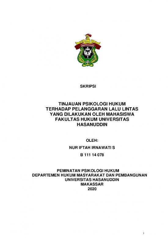 picture Psikologi Hukum Id 24380 | B11114078 Skripsi 1 2