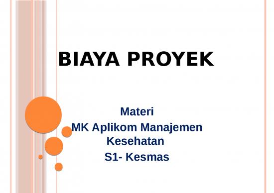 picture Manajemen Waktu Ppt 24317 | Biaya Proyek (12)