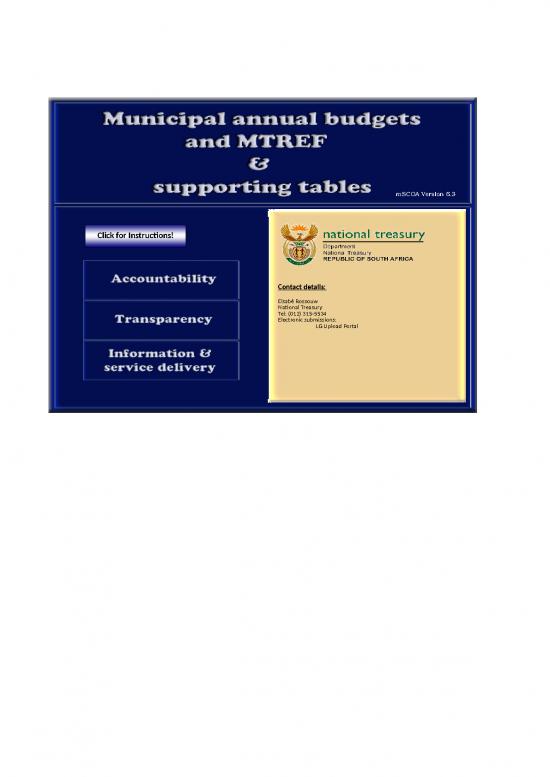 picture Excel Report Sample Download 24129 | Copy Of Nketoana Fs193 A1 Schedule 2019 2020 Mscoa Vs 6 3 30 Jan 2019 Updated