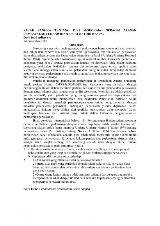 picture_Pembatalan Perkawinan Id 25385 | Devi Septi