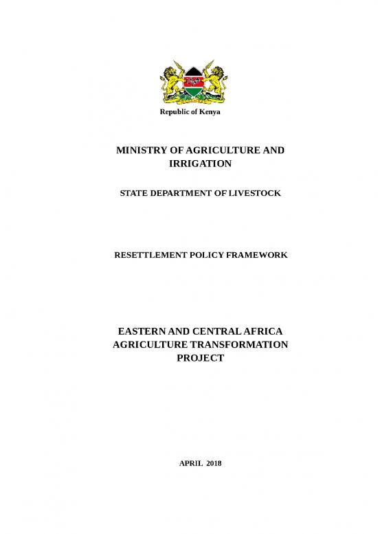 picture_Project Management Spread Sheet 24104 | Ecaat Project Involuntary Resettlement Policy Framework 1