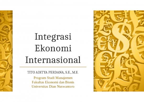 picture_Kebijakan Ppt 26371 | Ekonomi Internasional Design 5 Integrasi Ekonomi Internasional