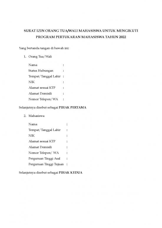 picture_Surat Persetujuan | Format Surat Persetujuan Orang Tua Mahasiswa Untuk Mengikuti Pmm 2