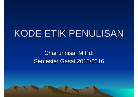 picture Tujuan Penulisan Karya Ilmiah 25210 | Kode Etik Penulisan Dan Biografi