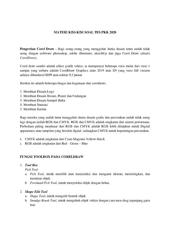 picture1_Soal Tes Pdf 24930 | Materi Kisi Kisi Tes Pkk 2020