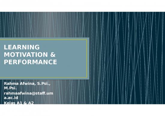 picture Education Ppt 25531 | Materi Learning Motivation Performance