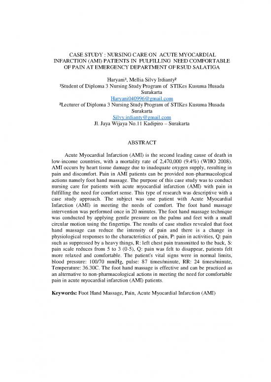 picture Acute Myocardial Infarction Id 25930 | Naskah Publikasi 4
