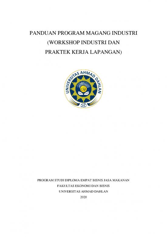 picture Contoh Presentasi Bisnis Makanan 26165 | Panduan Program Magang Industri Bisma