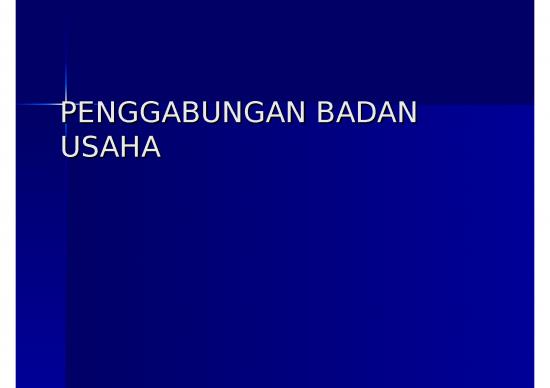 picture_Presentasi Usaha Ppt 24242 | Penggabungan Badan Usaha