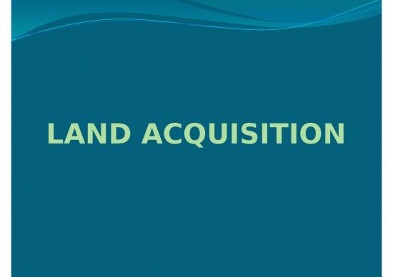 picture Effective Presentation Ppt 24077 | Presentation On Land Acquisitiofinal
