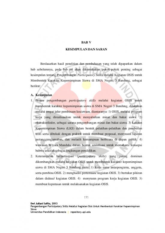 picture Laporan Pdf 24968 | S Pkn 0900762 Chapter5 picture Laporan Pdf 24968 | S Pkn 0900762 Chapter5