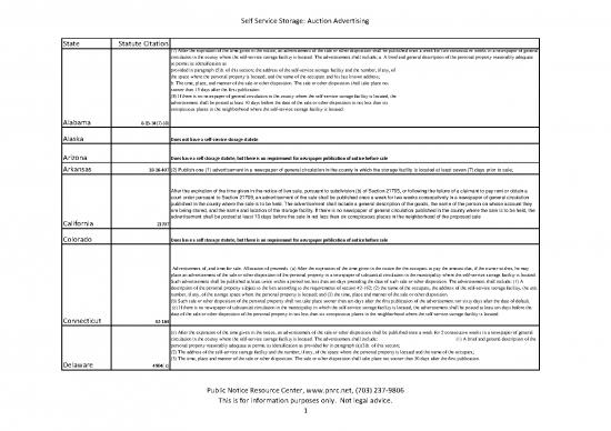 picture1_Storage Auction Id 23899 | Self Storage Unit Chart 8 24 2011