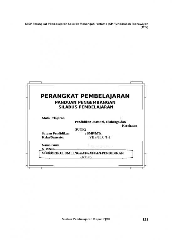 picture_Silabus Smp Penjaskes