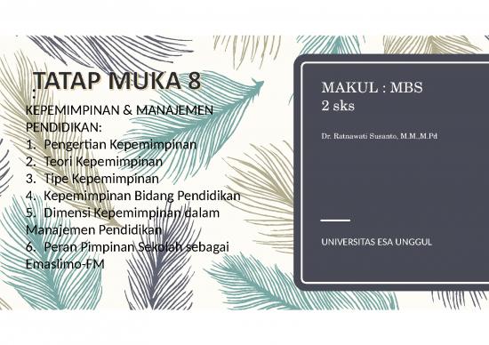 picture Teori Efektivitas 25242 | Tm 8 Kepemimpinan Manajemen Pendidikan 1