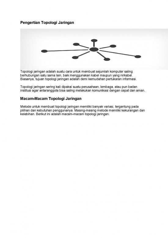 picture Komunikasi Pdf 26429 | Topologi Jaringan Komjar