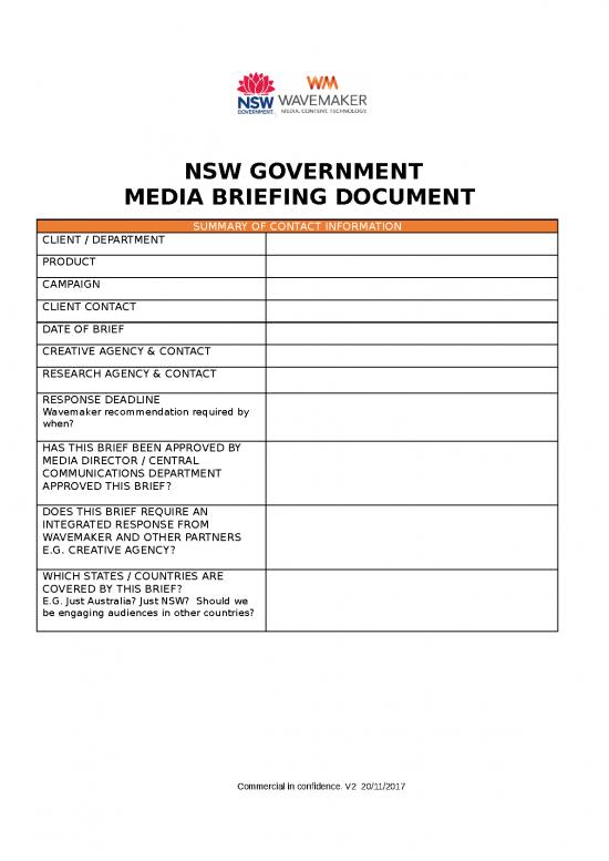 picture Free Product Flyer Template 25319 | Wavemaker Brief Template 2019