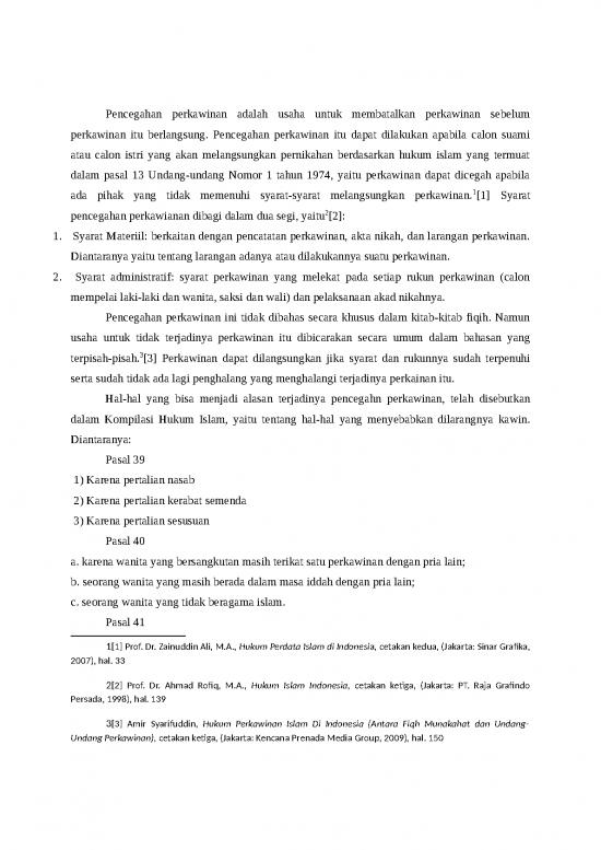 Pembatalan Perkawinan Id 25378 | Pencegahan Dan Pembatalan Perkawinan