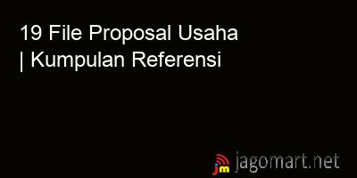 picture 19 File Proposal Usaha | Kumpulan Referensi