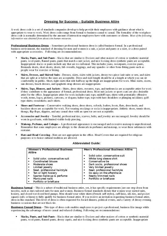 picture1_Business Spread Sheet 26516 | 10 Dressing For Success Suitable Business Attire2