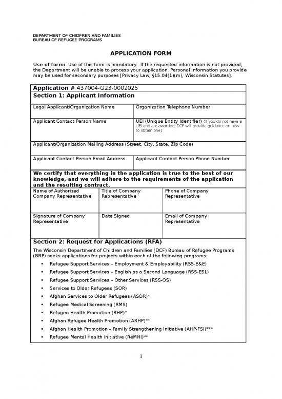 Canada Summer Jobs Grant 2025 Application Form