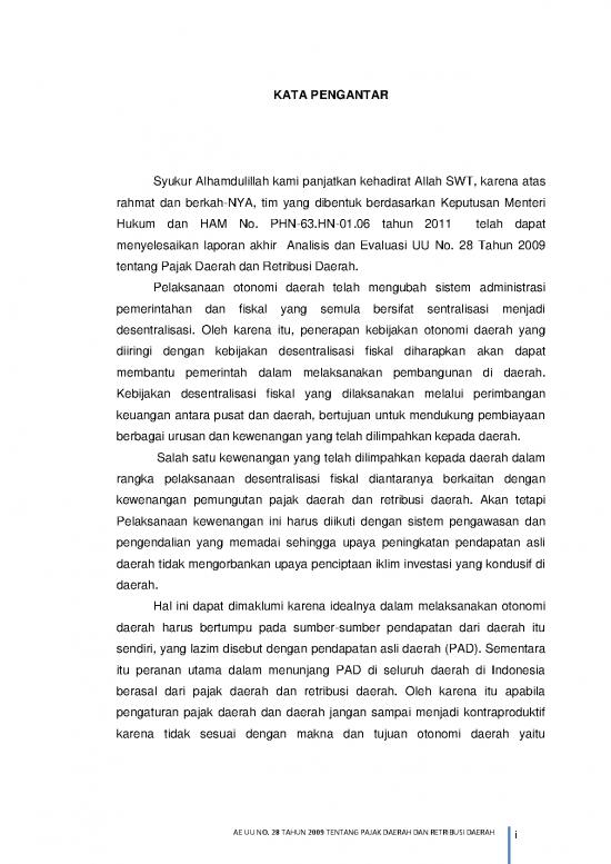 picture Laporan Pdf 28533 | Ae Uu No 28 Tahun 2004 Tentang Pajak Daerah Dan Retribusi 2011