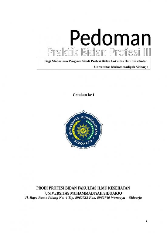 picture_Buku Pedoman Praktik Profesi Bidan Iii