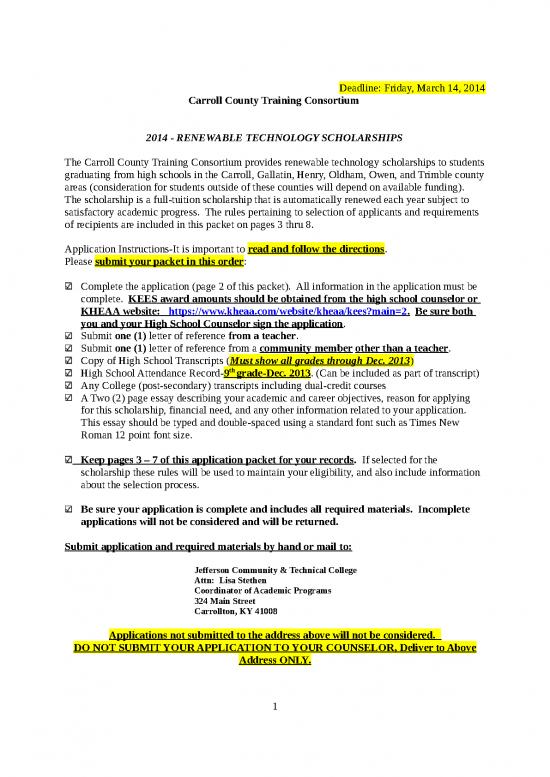 picture Ms Word Award Template 27505 | Cctc Scholarship(1)