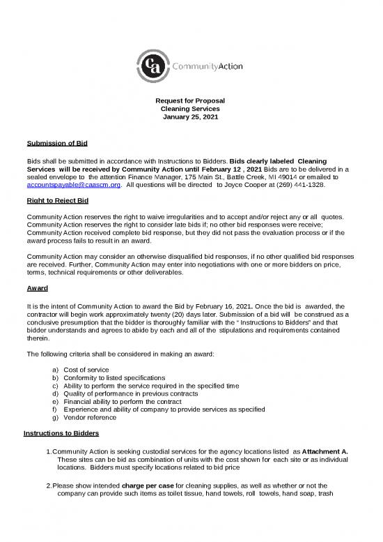 picture1_Free Templates For Cleaning Services 28610 | Cleaning 2021 Rfp