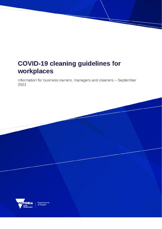 picture Business Spread Sheet 28639 | Covid 19 Cleaning Guidelines For Workplaces