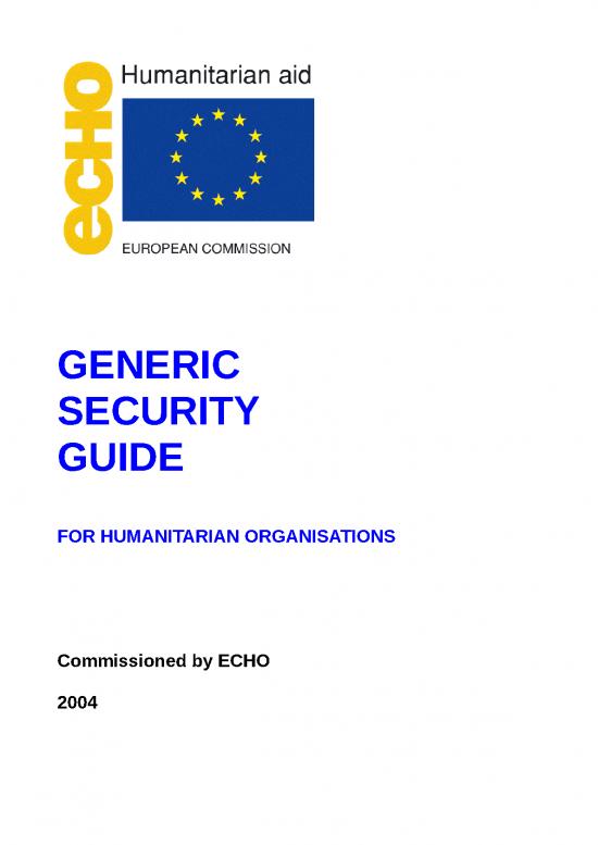 picture Word Document Flyer Template 28743 | Echo12   Echo Generic Security Guide En