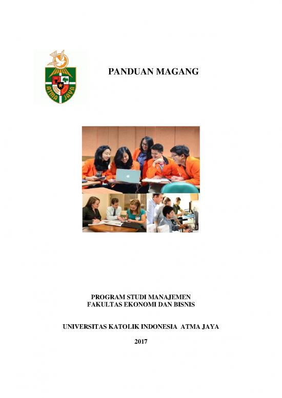 picture Manajemen Pdf 27016 | Ekonomi Pedoman Kegiatan Magang Manajemen2017