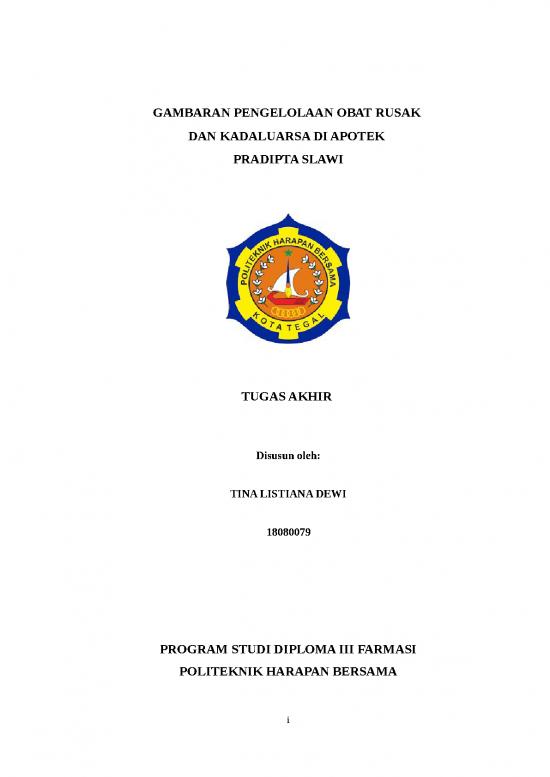 picture Diploma Format Word 26854 | Gambaran Pengelolaan Obat Rusak Dan Kadaluarsa Di Apotek Pradipta Slawi