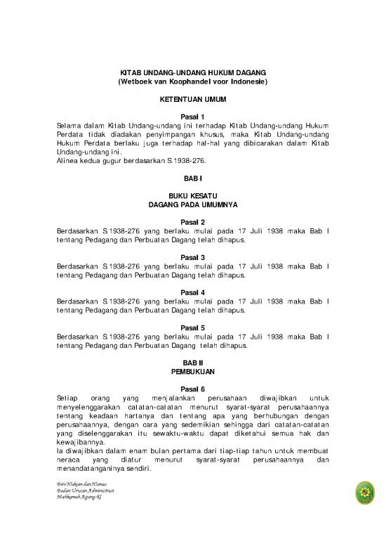 picture Hukum Dagang Id 27377 | Kitab Undang Undang Hukum Dagang picture Hukum Dagang Id 27377 | Kitab Undang Undang Hukum Dagang